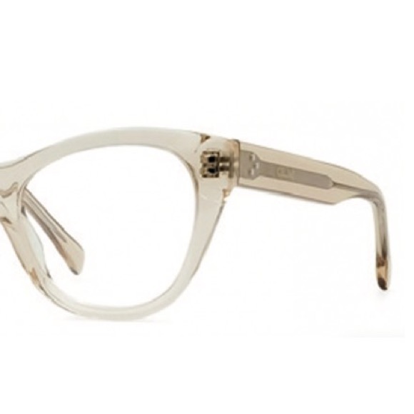Celine Accessories Celine Champagne Optical Unisex Eyeglasses